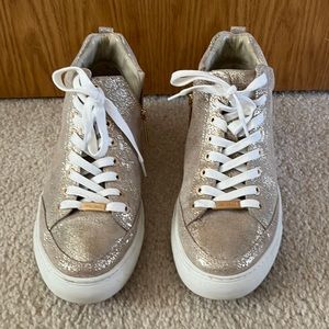 JSlide women’s shoes - size 8.5, gold